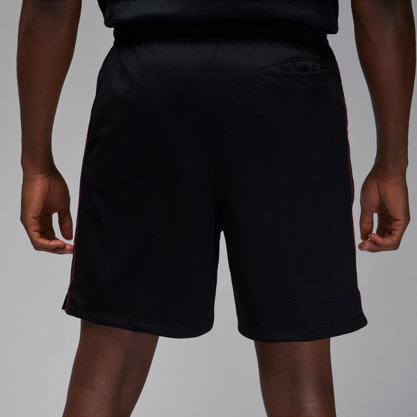 Jordan - Men - Flight MVP Mesh Shorts - Black/Dune Red