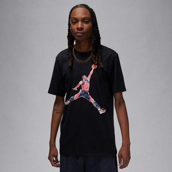 Jordan - Men - Jumpman Watercolor Tee - Black