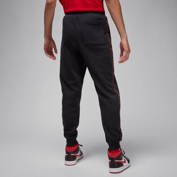 Jordan - Men - Flight MVP HBR Sweatpant - Black/Dune Red
