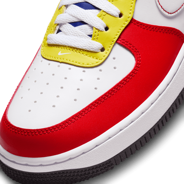 Nike Men Air Force 1 07 LV8 University Red White Royal Blue Nohble