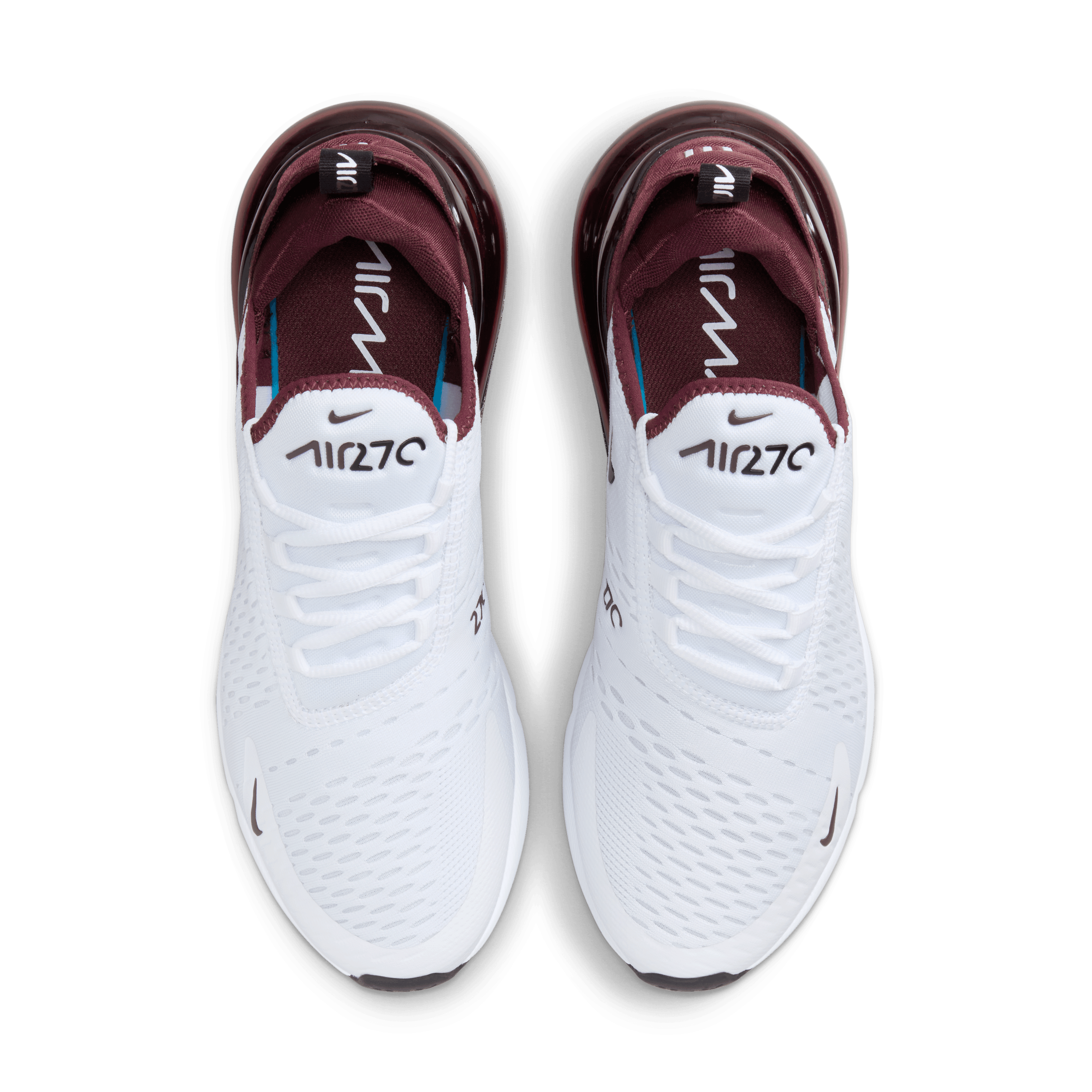 Red nike air max 27 best sale mens