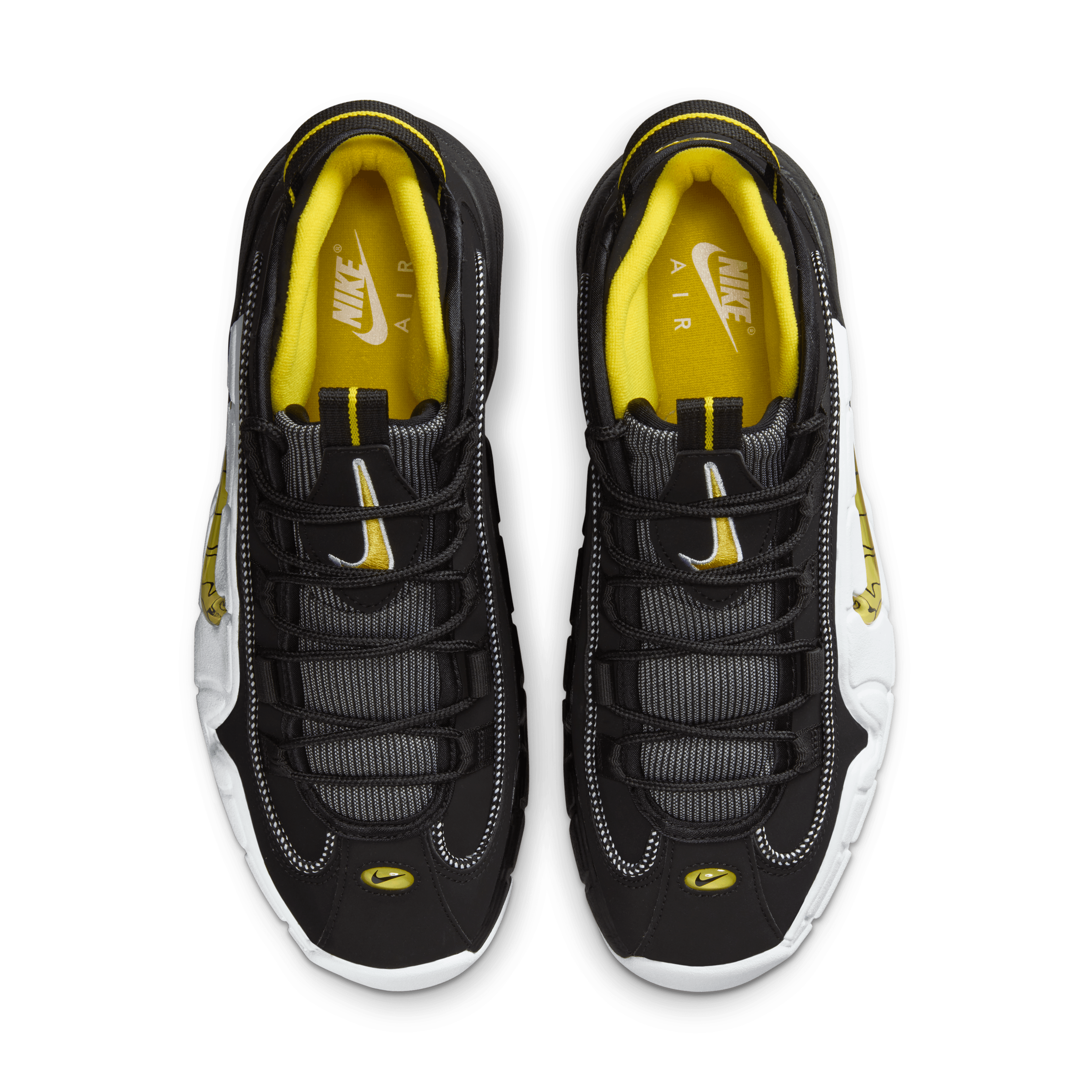 Nike - Men - Max Penny - White/Yellow/Black – Nohble Nike - Men - Max Penny - White/Yellow/Black – Nohble