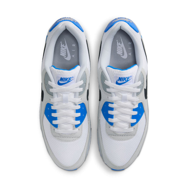 Nike - Men - Air Max 90 - White/Blue/Platinum