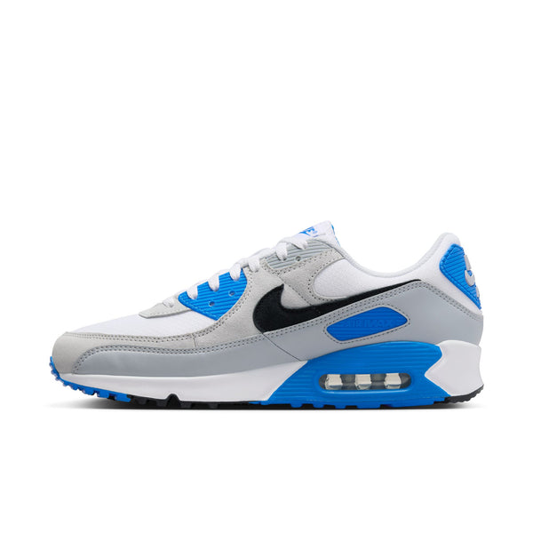 Nike - Men - Air Max 90 - White/Blue/Platinum