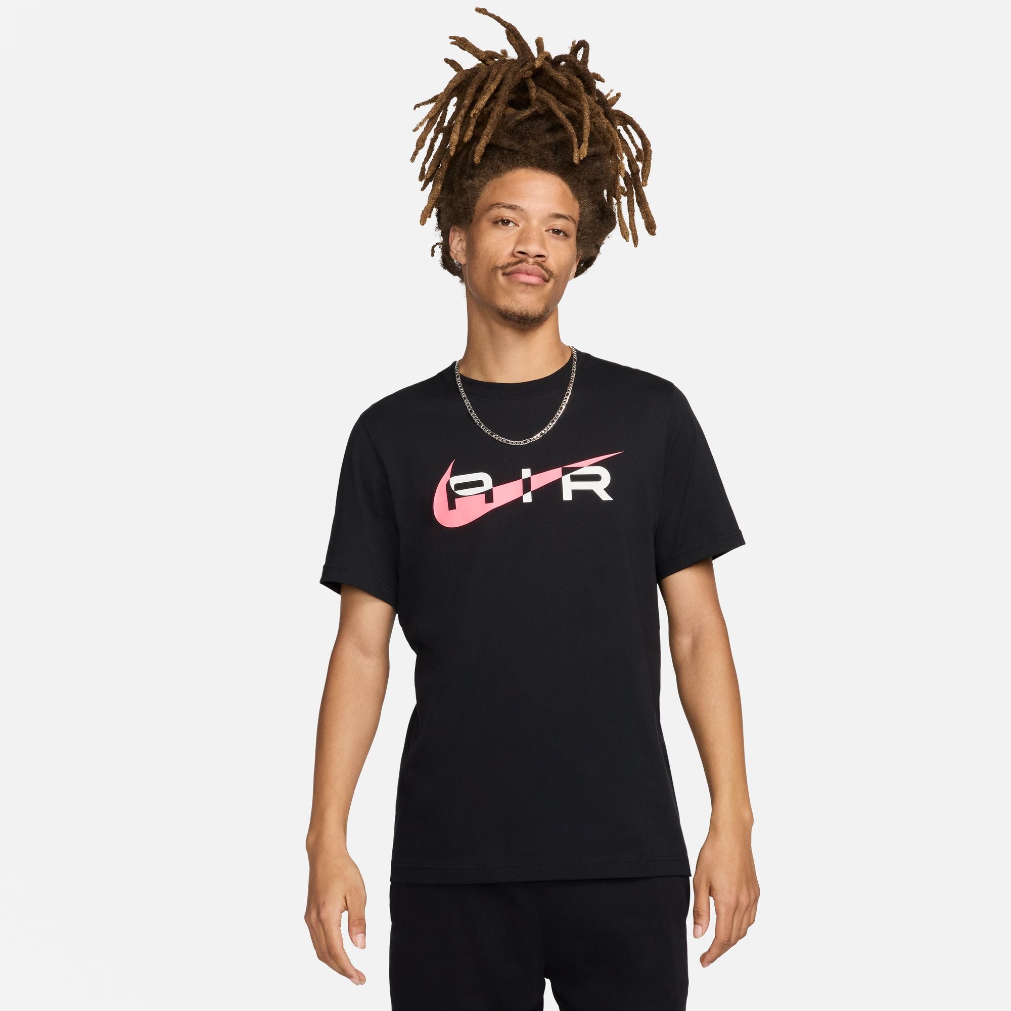 Nike Men Graphic Air Tee Black/Pink Foam