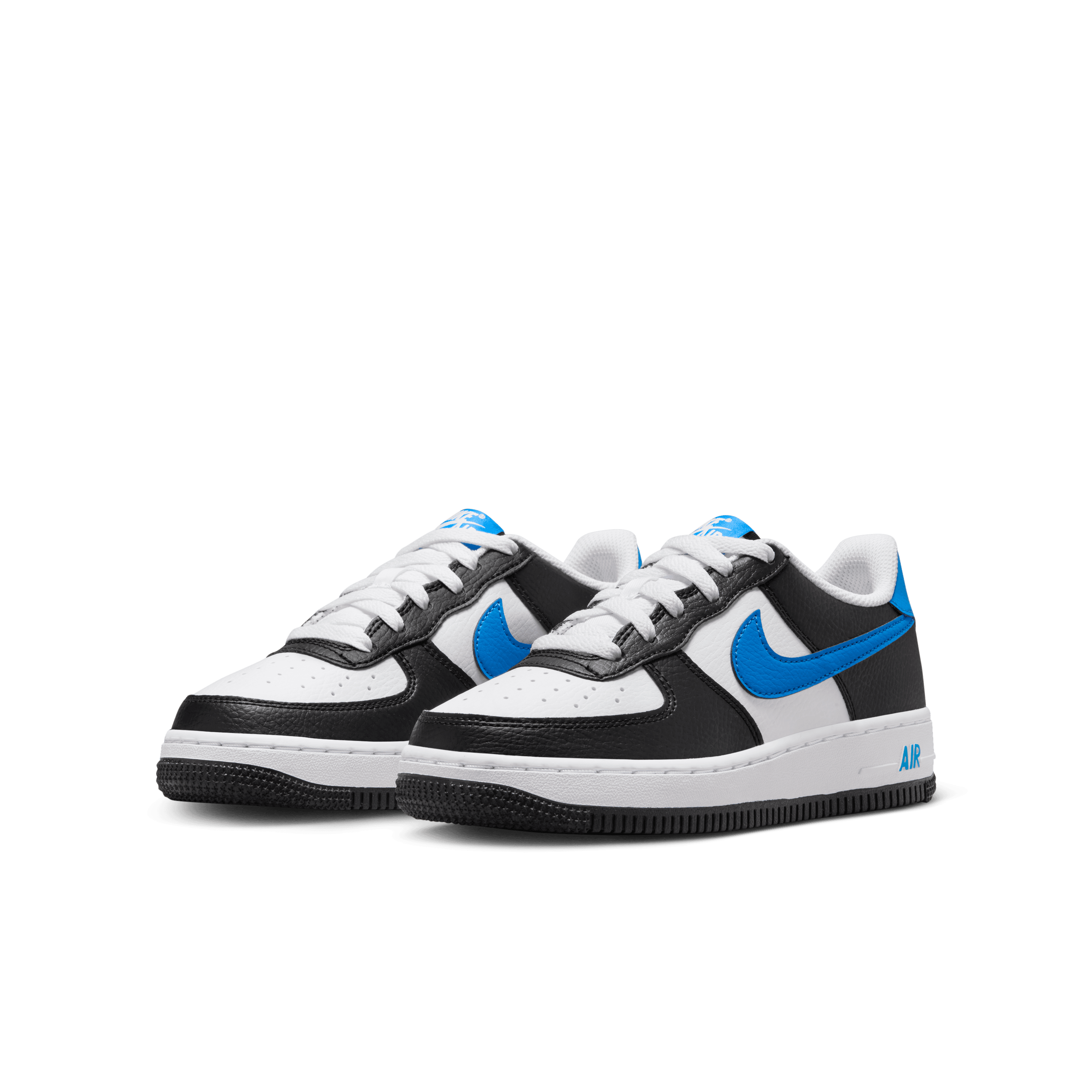 Nike air force 1 mens black and blue best sale