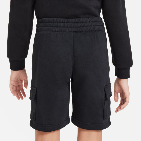 Nike - Boy - Club Cargo Short - Black/White