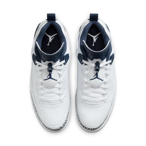 Jordan - Men - Spizike Low - White/Obsidian Platinum