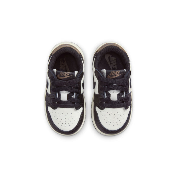 Jordan - Boy - TD Jordan 1 Retro Low OG - White/Black/Dark Mocha