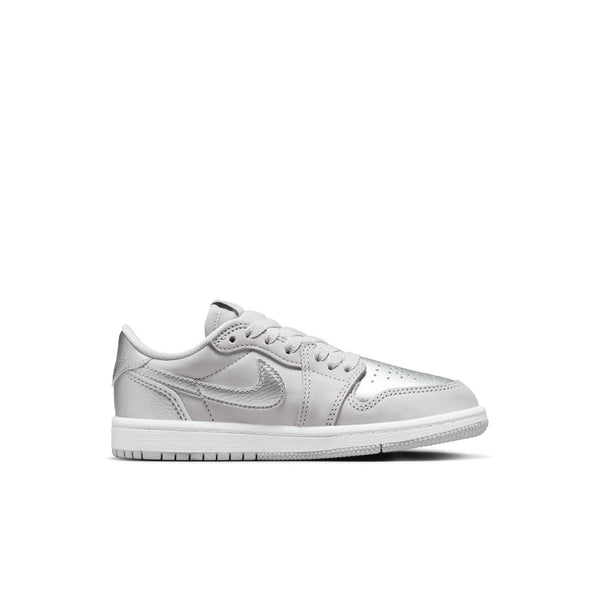 Jordan - Boy - PS Air Jordan 1 Low OG - Neutral Grey/Silver/White