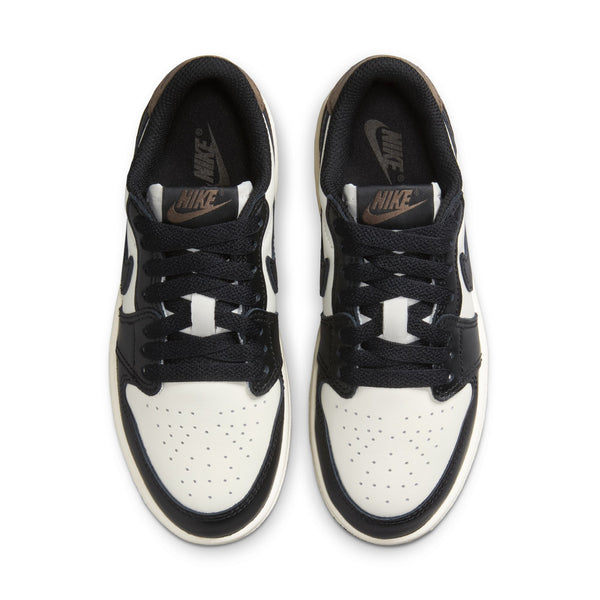 Jordan - Boy - PS Jordan Retro Low OG - White/Black/Dark Mocha