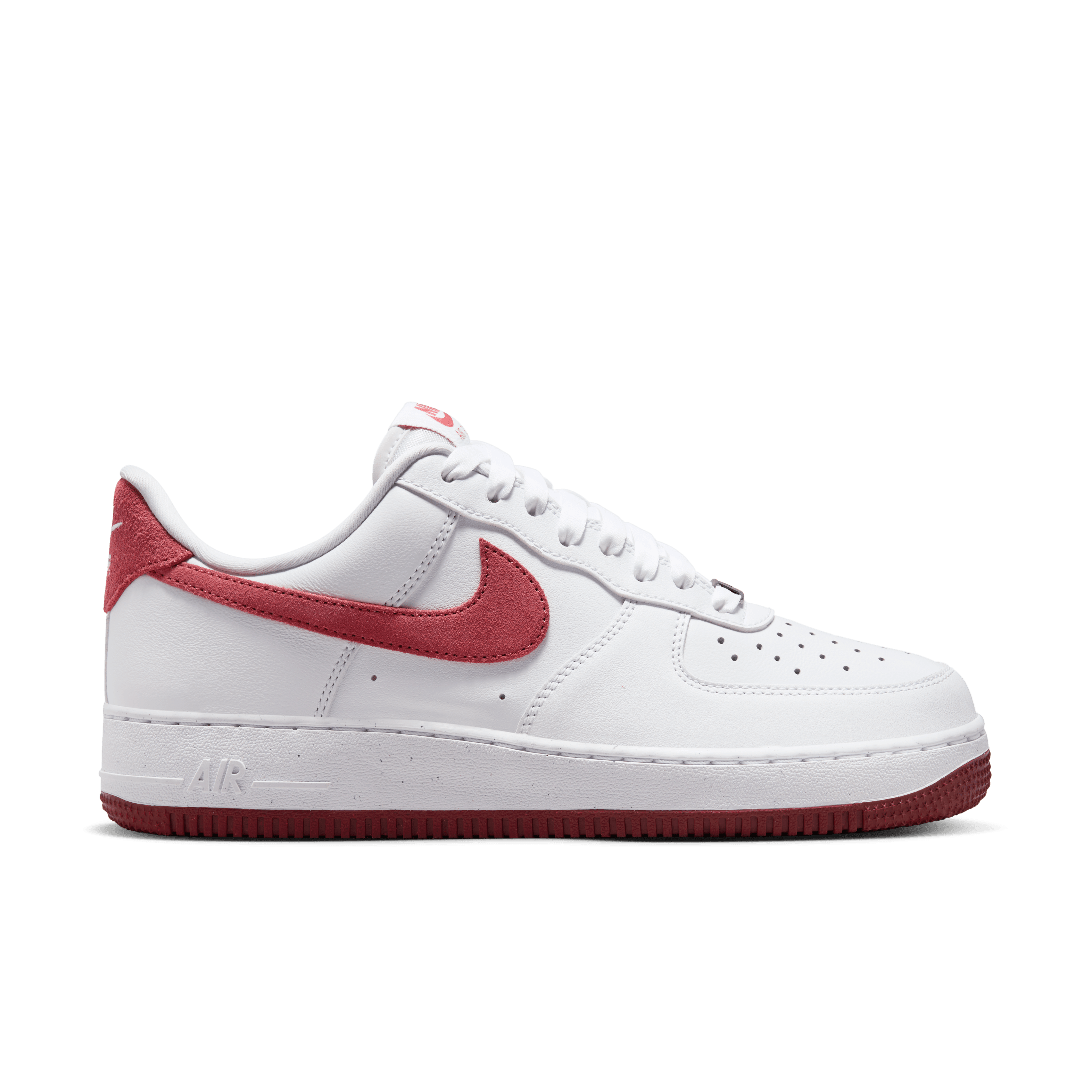 Nike Women Air Force 1 07 White Dragon Red