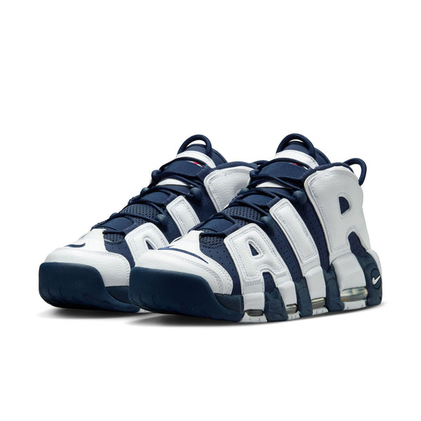 Nike - Men - Air More Uptempo '96 - White/Midnight Navy/Metallic Gold