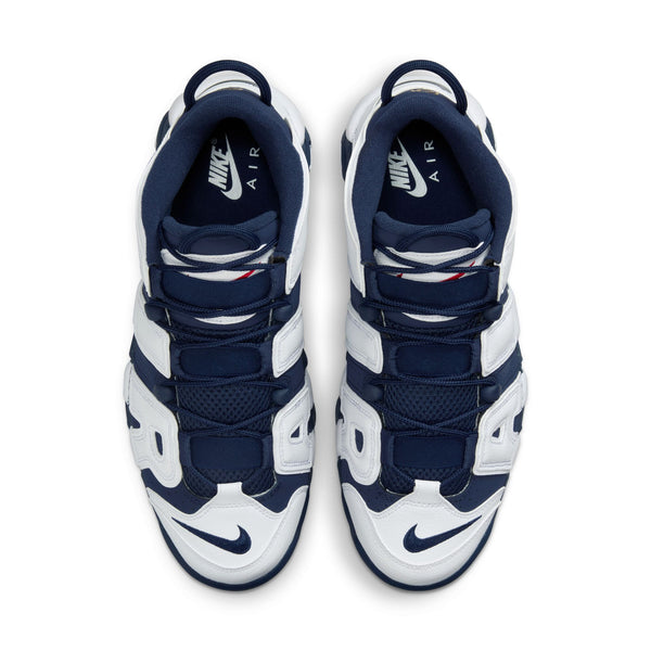 Nike - Men - Air More Uptempo '96 - White/Midnight Navy/Metallic Gold