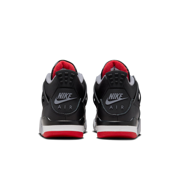 Jordan - Boy - GS Retro 4 - Black/Fire Red/Cement Grey
