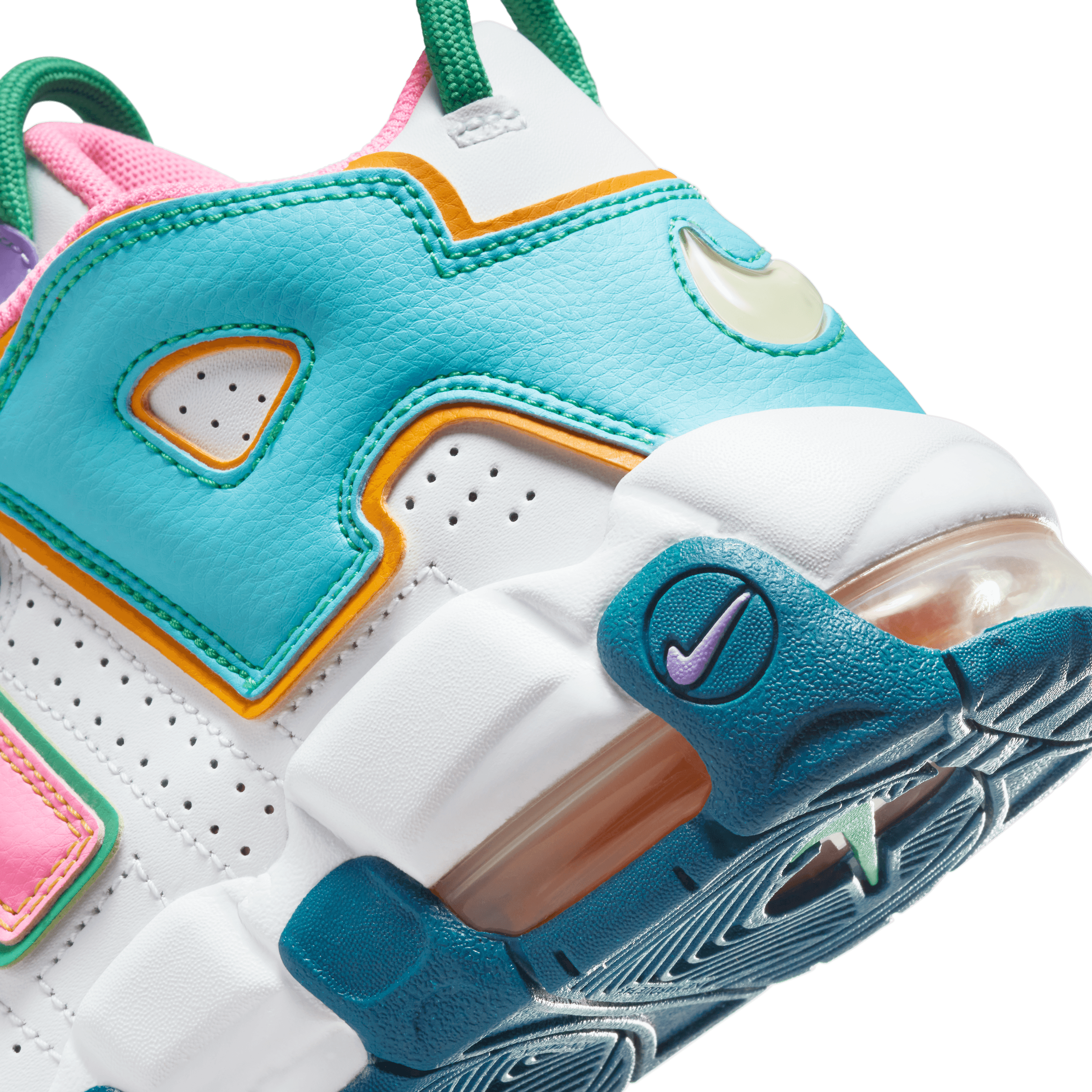 Nike uptempo multicolor on sale