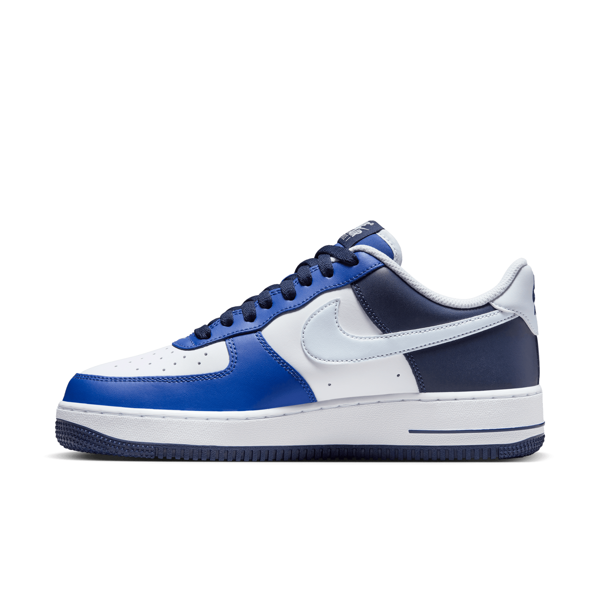 Nike Men Air Force 1 07 LV8 White Football Grey Game Royal