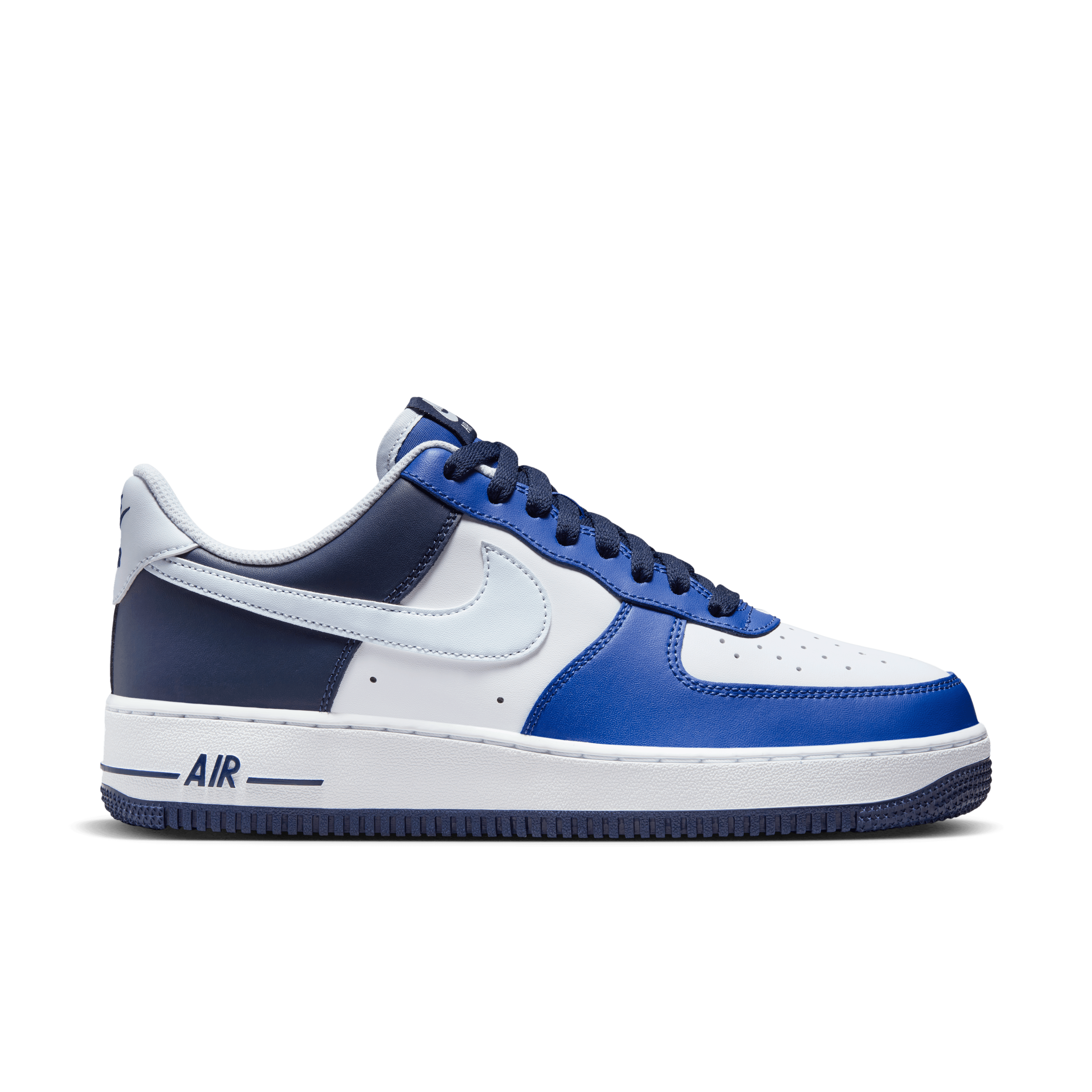 Blue and gray air force ones hotsell
