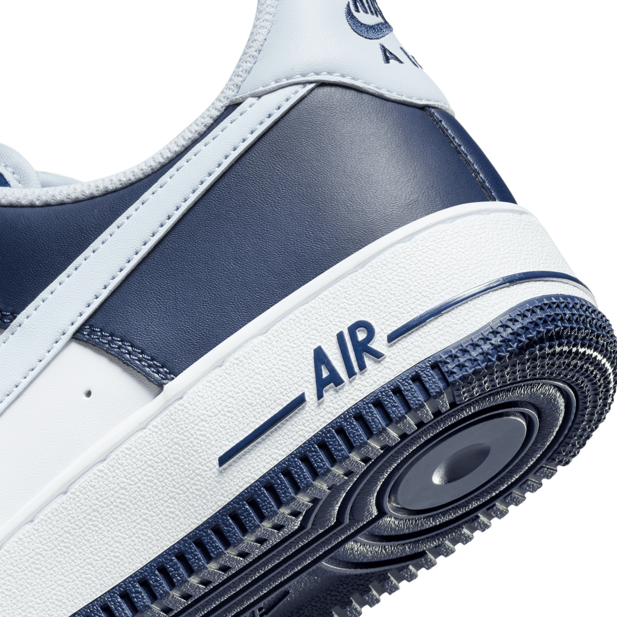 Nike - AIR FORCE 1 '07 LV8 'SUMMIT WHITE/GAME ROYAL-NEUTRAL GREY' -  VegNonVeg