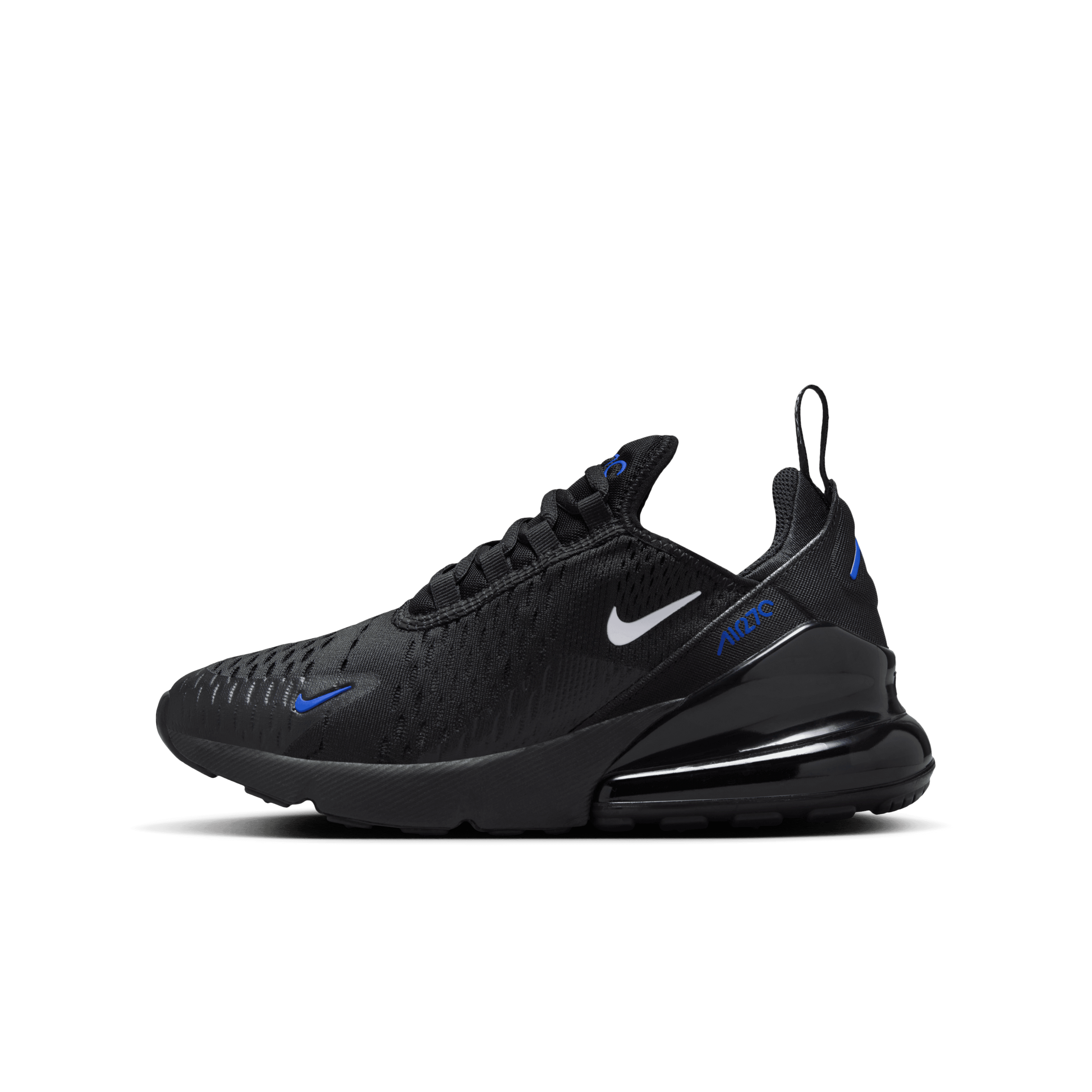 Nike Boy GS Air Max 270 Black Racer Blue Nohble