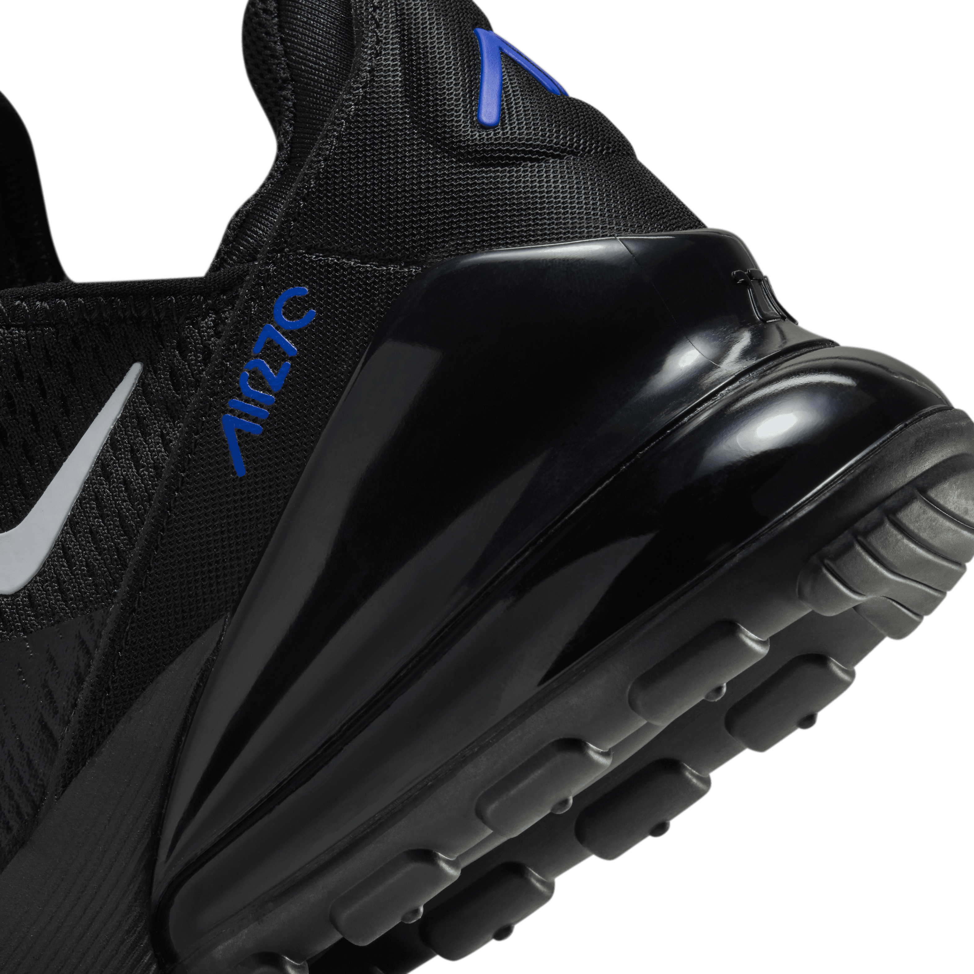 Nike Boy GS Air Max 270 Black Racer Blue Nohble