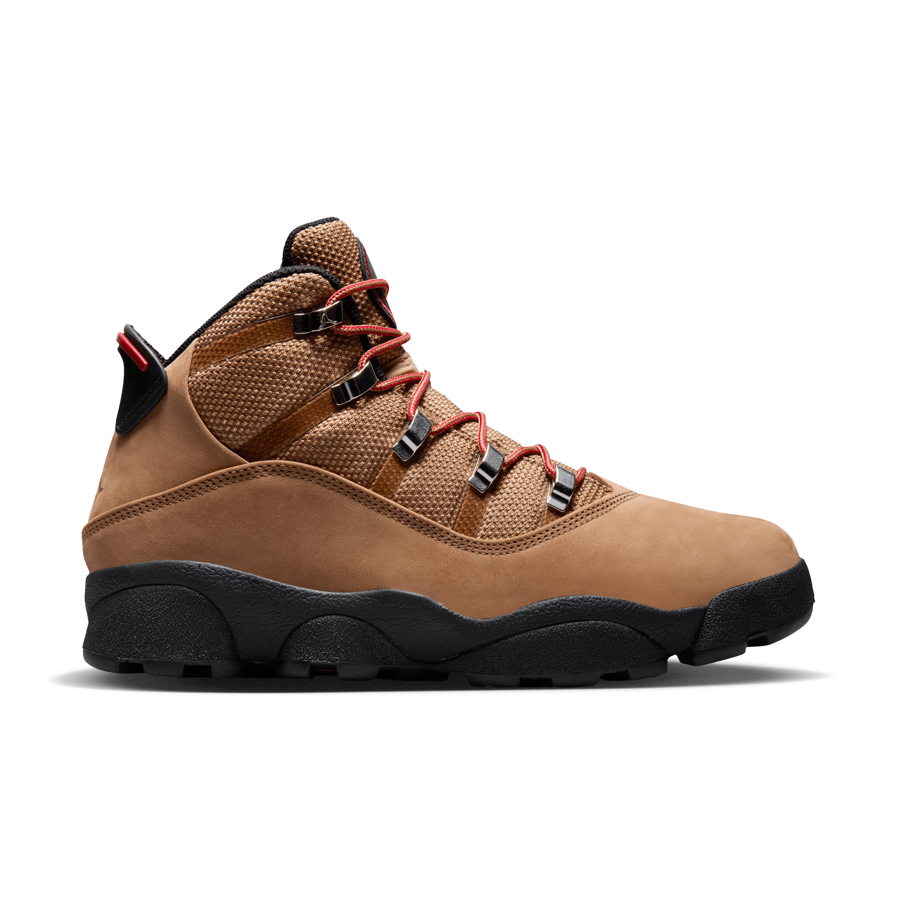 Jordan Men 6 Rings Winterized Tan Black Varisty Red