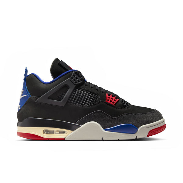 Jordan - Men - Air Jordan 4 Retro - Black/Fire Red/Deep Royal Blue