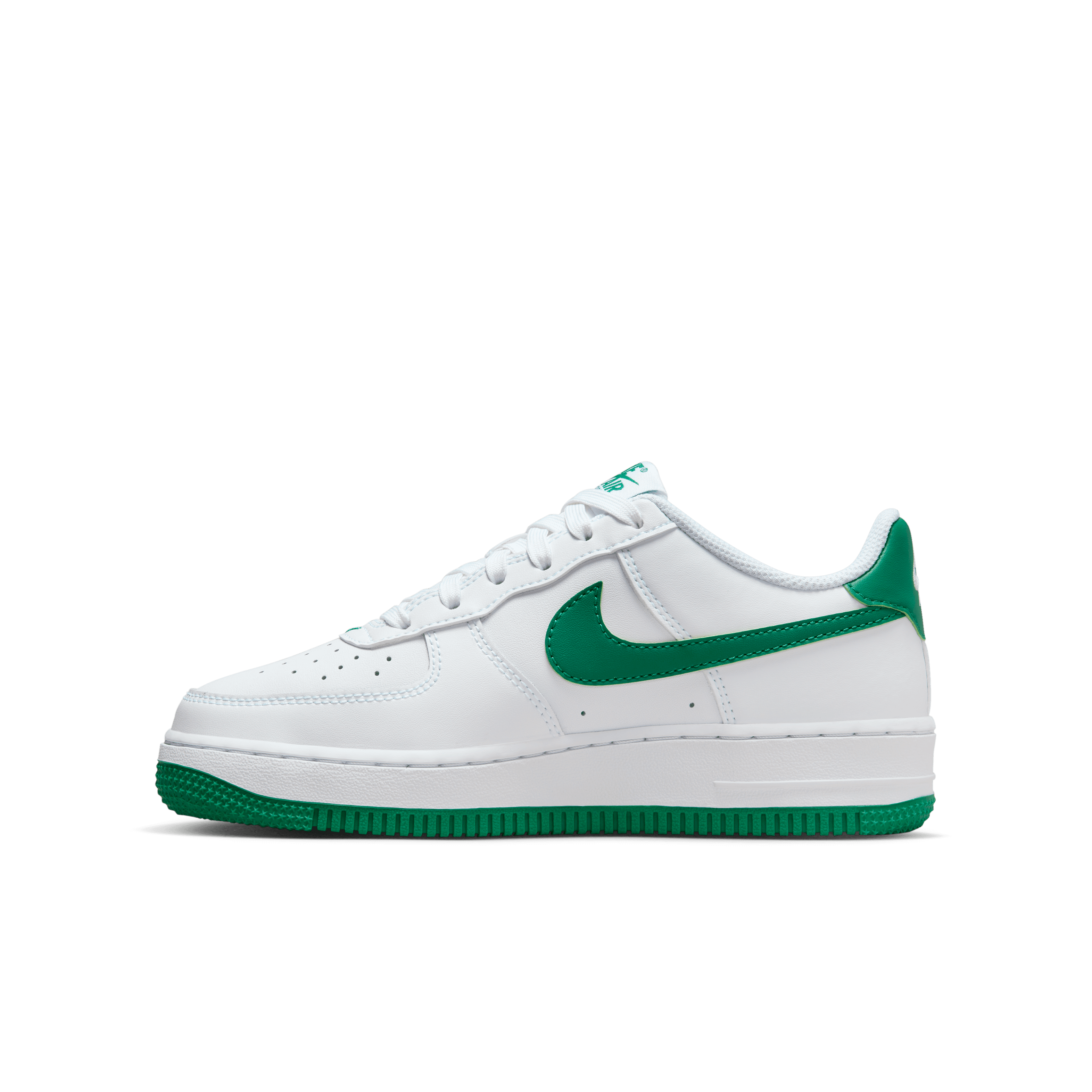 Nike Boy GS Air Force 1 LV8 2 White Malachite Nohble