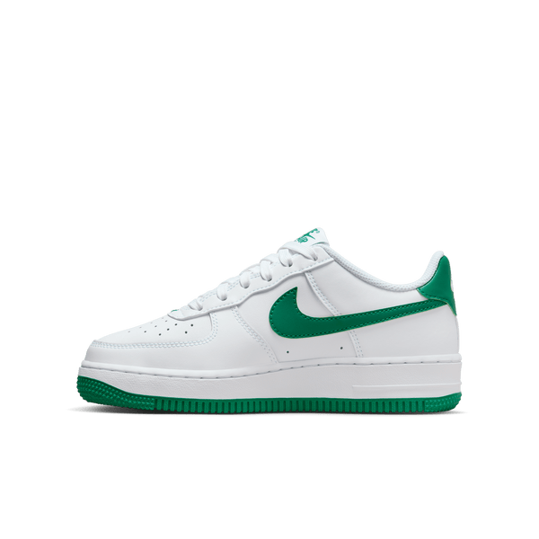 Nike - Boy - GS Air Force 1 LV8 2 - White/Malachite