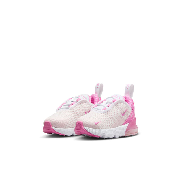 Nike - Boy - TD Air Max 270 S - White/Pink