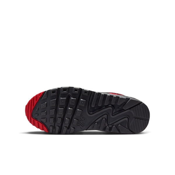Nike - Unisex - GS Air Max 90  - Black/Cool Grey/Gym Red