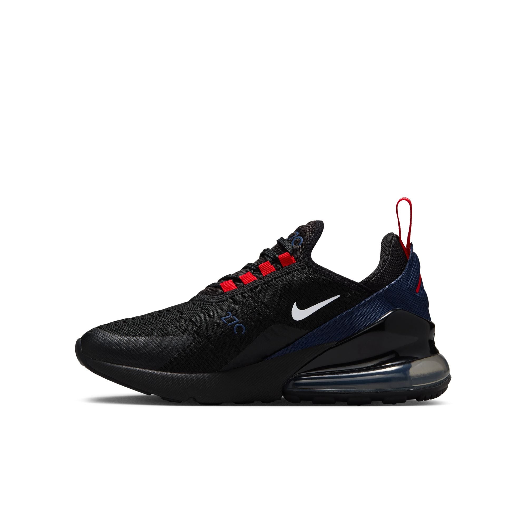 Air Sneakers Nike 27 Flowers Nike Boy GS Air Max 270 Black/White