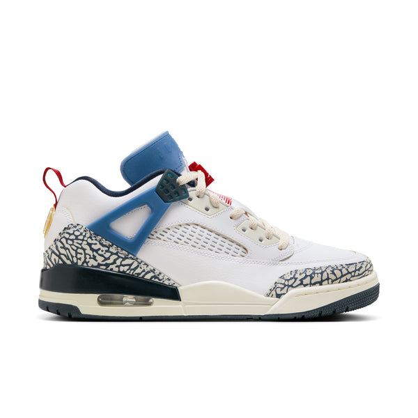 Jordan - Men - Jordan Spizike Low  - White/Gym Red/Armory Navy/Aegean Storm