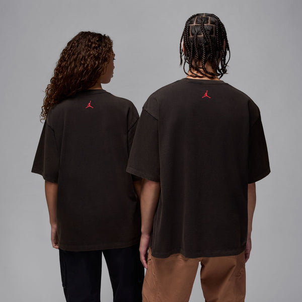 Jordan - Men - Michael J Oversize Tee  - Black/Varsity Red