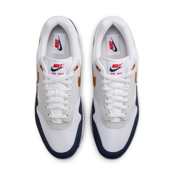 Nike - Men - Air Max 1 - Obsidian/Metallic Gold