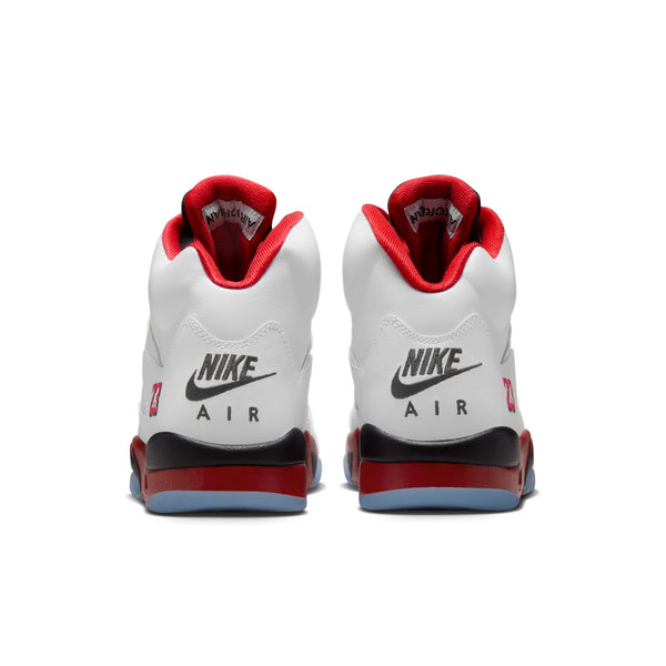 Jordan - Men - Air Jordan Retro 5 OG - White/Fire Red/Black