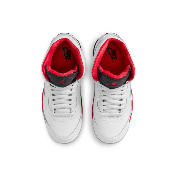 Jordan - Boy - PS Retro 5 OG - White/Fire Red/Black