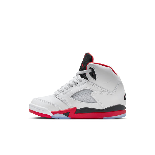 Jordan - Boy - PS Retro 5 OG - White/Fire Red/Black