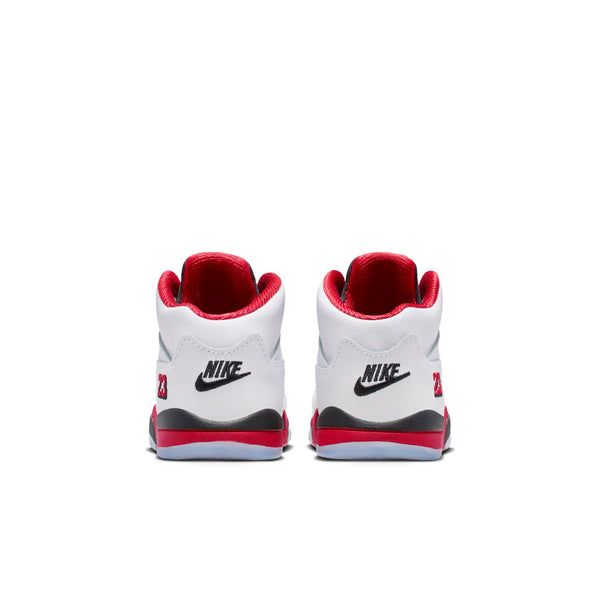 Jordan - Boy - TD Retro 5 OG - White/Fire Red/Black