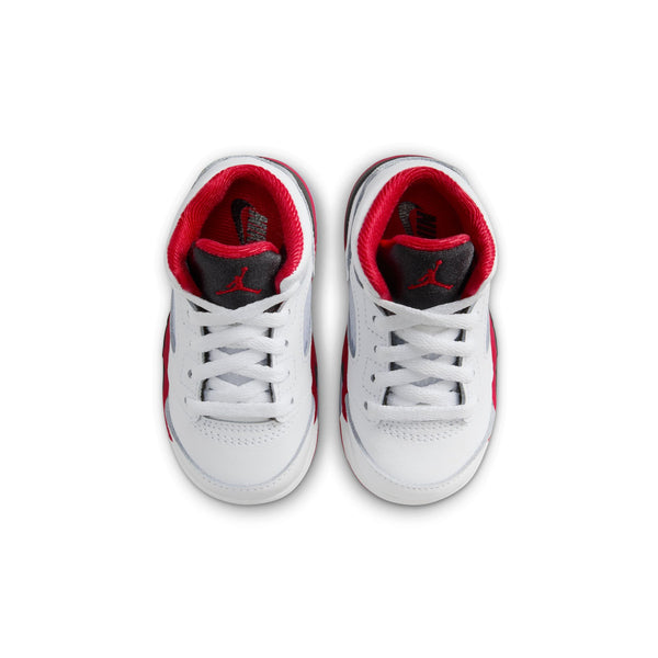 Jordan - Boy - TD Retro 5 OG - White/Fire Red/Black
