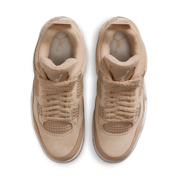 Jordan - Women - Air Retro 4 - Hemp/Lt Orewood Brn