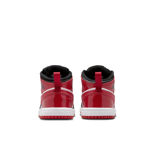 Jordan - Boy - TD Jordan 1 Mid SE - Black/Varsity Red/White
