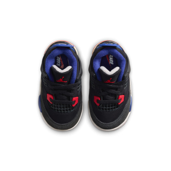 Jordan - Boy - TD Jordan 4 Retro OG - Black/Fire Red/Deep Royal Blue