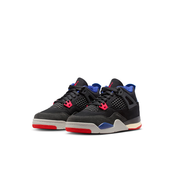 Jordan - Boy - PS Jordan 4 Retro OG - Black/Fire Red/Deep Royal Blue