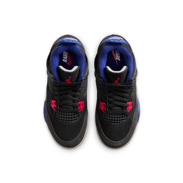 Jordan - Boy - PS Jordan 4 Retro OG - Black/Fire Red/Deep Royal Blue
