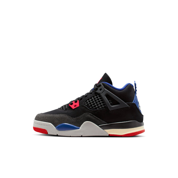Jordan - Boy - PS Jordan 4 Retro OG - Black/Fire Red/Deep Royal Blue