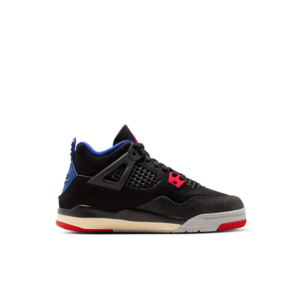 Jordan - Boy - PS Jordan 4 Retro OG - Black/Fire Red/Deep Royal Blue