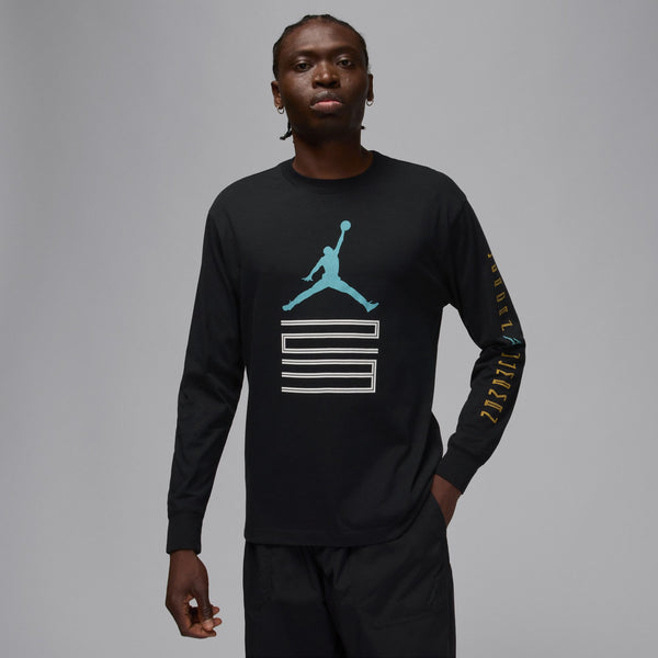 Jordan - Men - AJ11 Graphic Long Sleeve Tee - Black