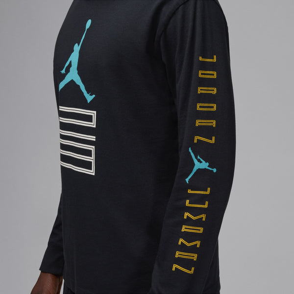 Jordan - Men - AJ11 Graphic Long Sleeve Tee - Black