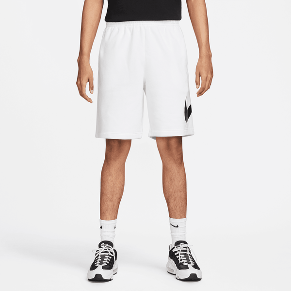 Nike - Men - Club Sweat Short - White/Black